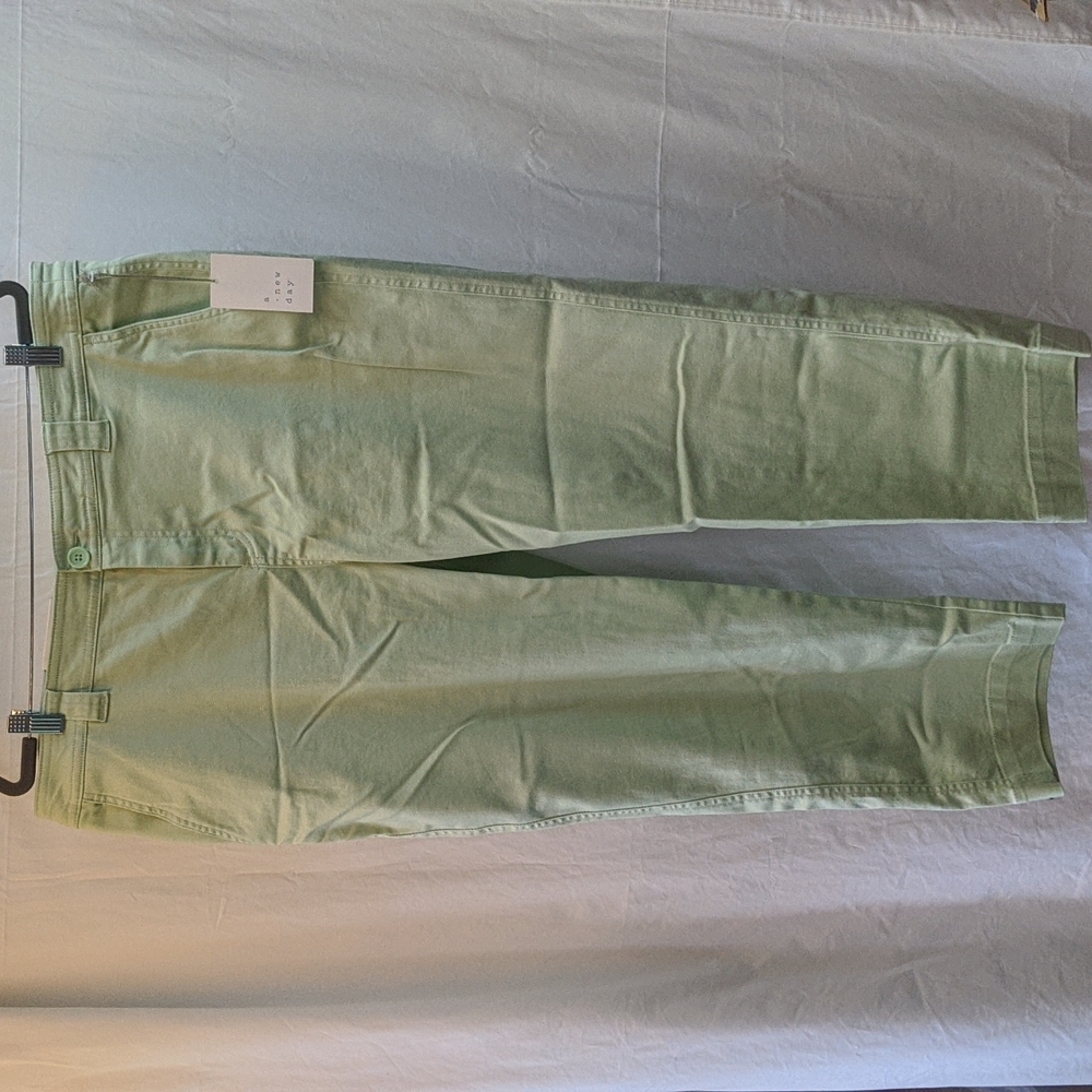 Target A New Day straight crop high-rise pants size 18 NWT